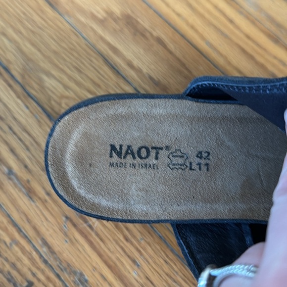 NWOT Naot Upgrade Slingback Heel Gray EU 42 - Picture 10 of 10